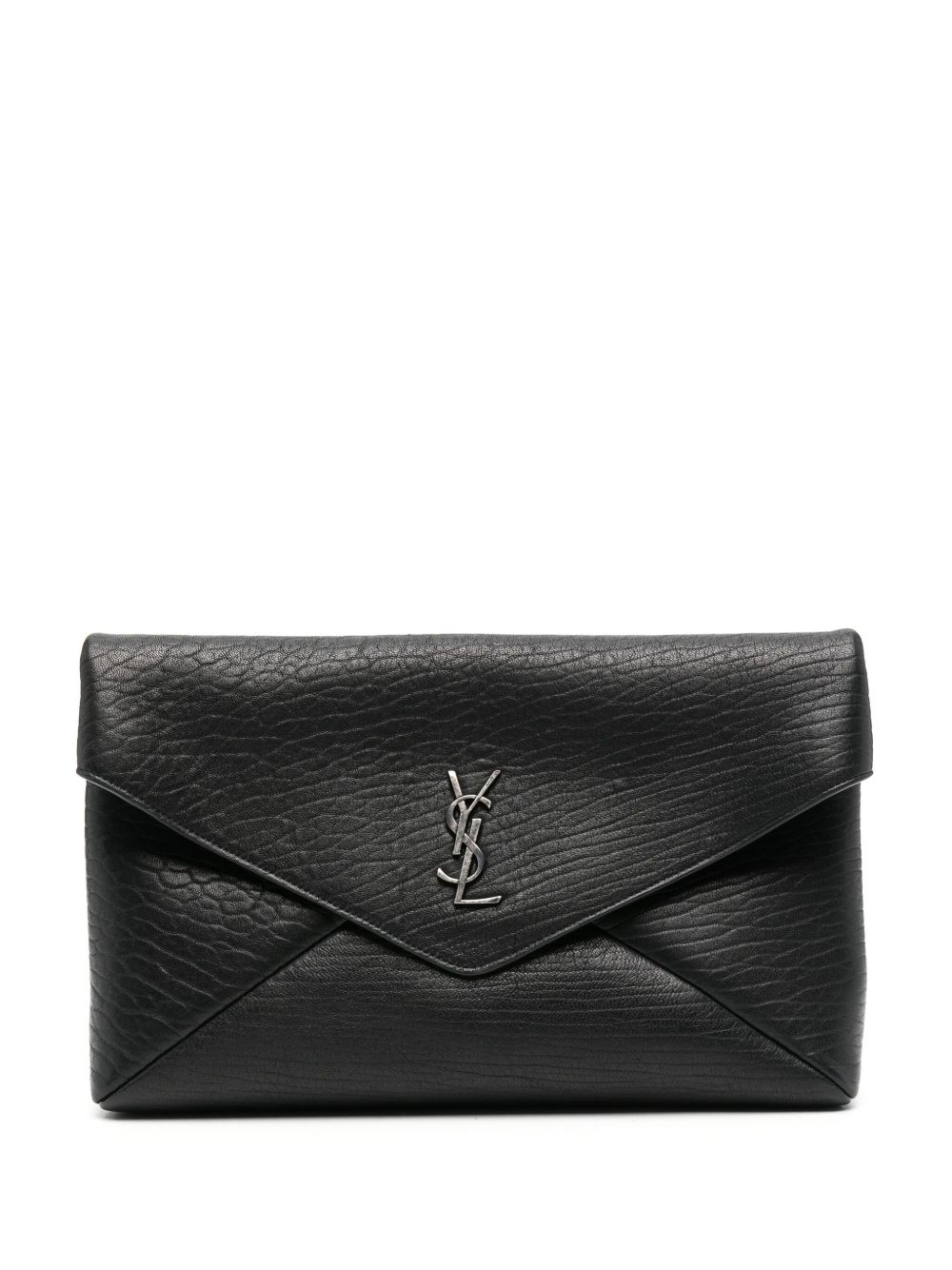 SAINT LAURENT 
카산드라 라지 엔벨로프 클러치 in hammered lambskin